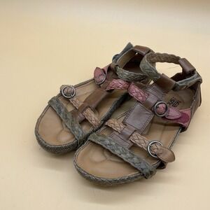 Earth Shoe Esteem Strappy Adjustabe‎ Comfort Sandal Women Size 7.5 N